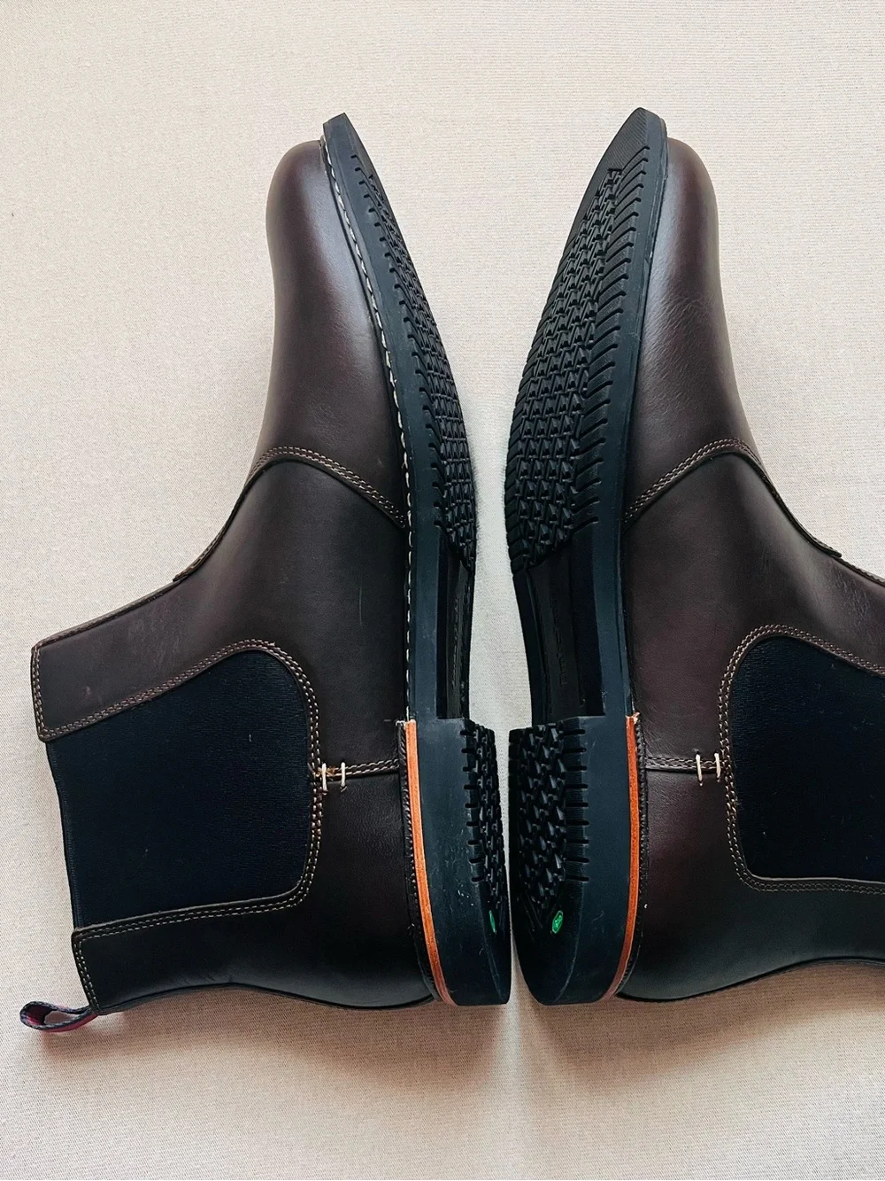 Timberland Brook Park Smooth Leather Chelsea Boots NWOT Men’s 11.5 Brown